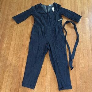 NY & Co. Ultra Soft  Denim Jumpsuit size 12 brand NEW